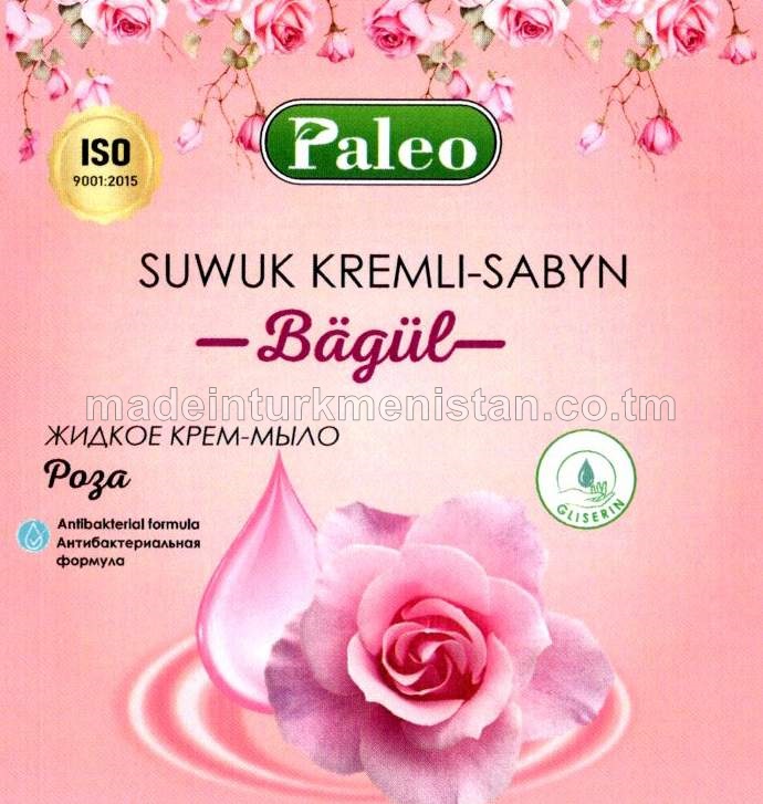 Suwuk kremli-sabyn "Bägül". Antibakterial formula