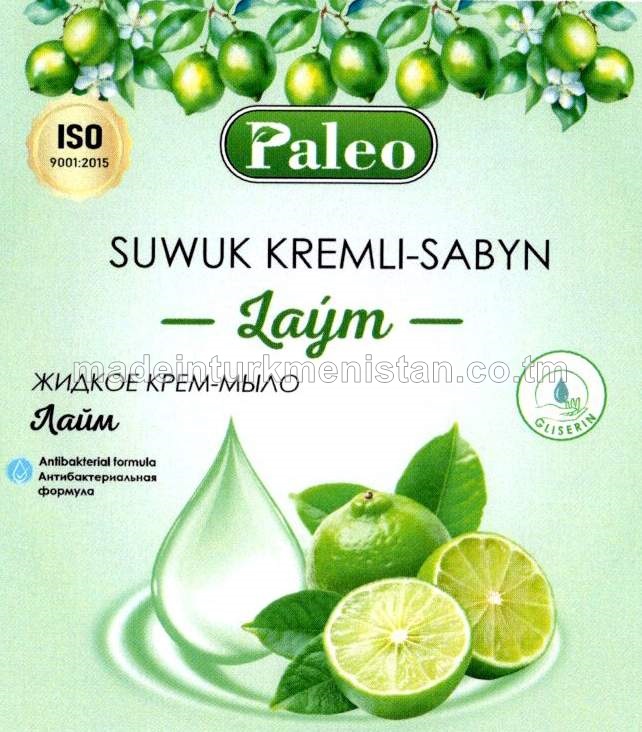 Suwuk kremli-sabyn "Laým". Antibakterial formula