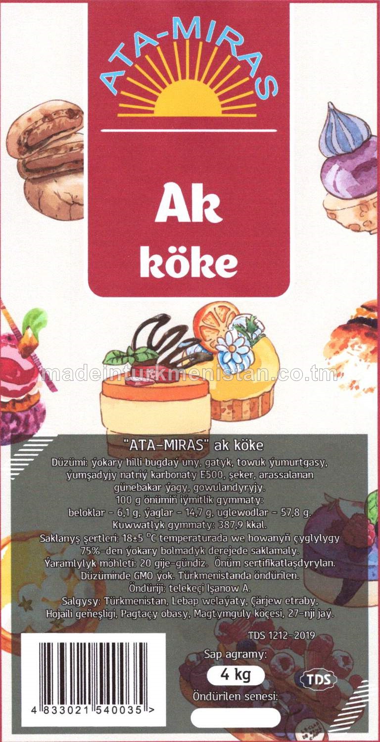 "ATA-MIRAS" Ak köke