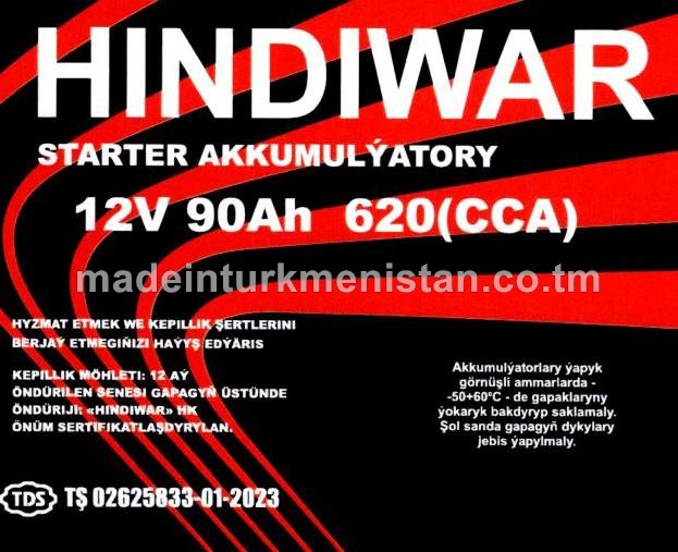 Akkumulýator 12V 90Ah 620(CCA)