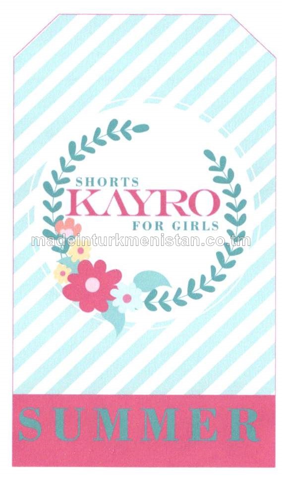Mekdebe çenli ýaşly gyzlaryň trikotaž matadan şortysy. Modeli: Ş1000, artikul: 1, ölçegi 30