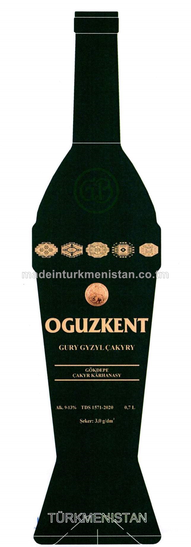 “Oguzkent” gury gyzyl çakyry. Alk.9-14%