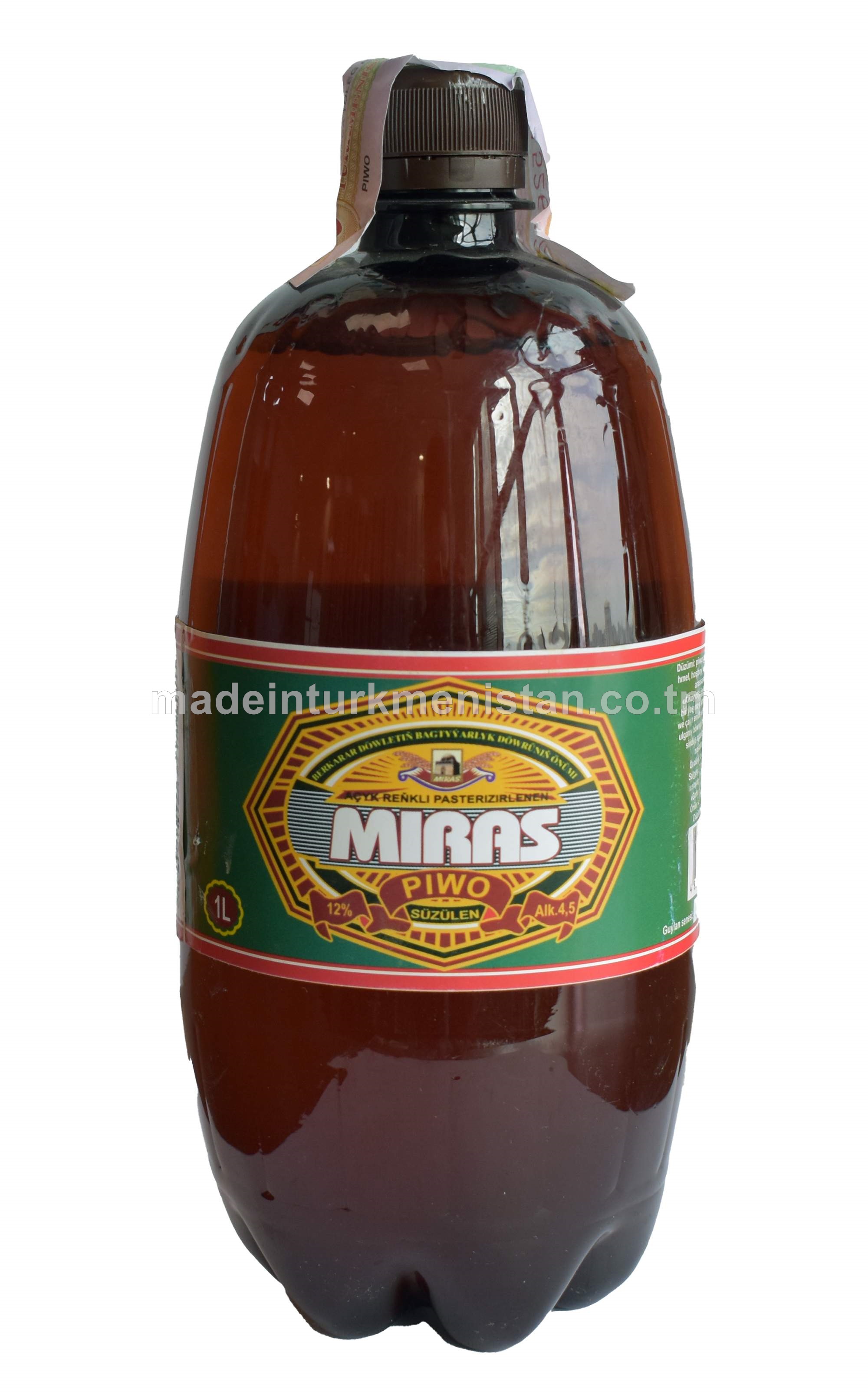 "Miras" açyk reňkli pasterizirlenen süzülen piwo