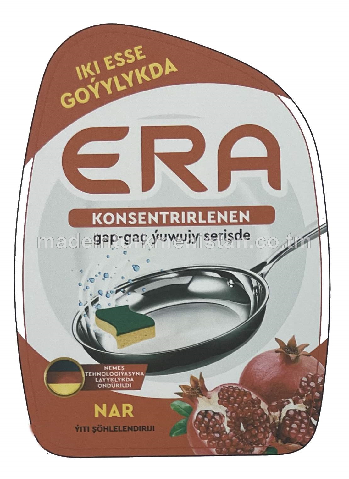 ERA gap-gaç ýuwujy serişde, konsentrirlenen, Nar