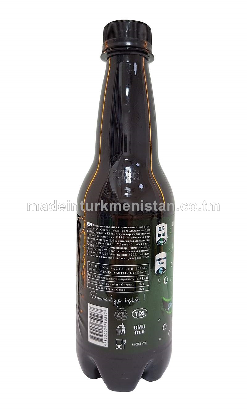 Mohito alkogolsyz gazlandyrylan içgi