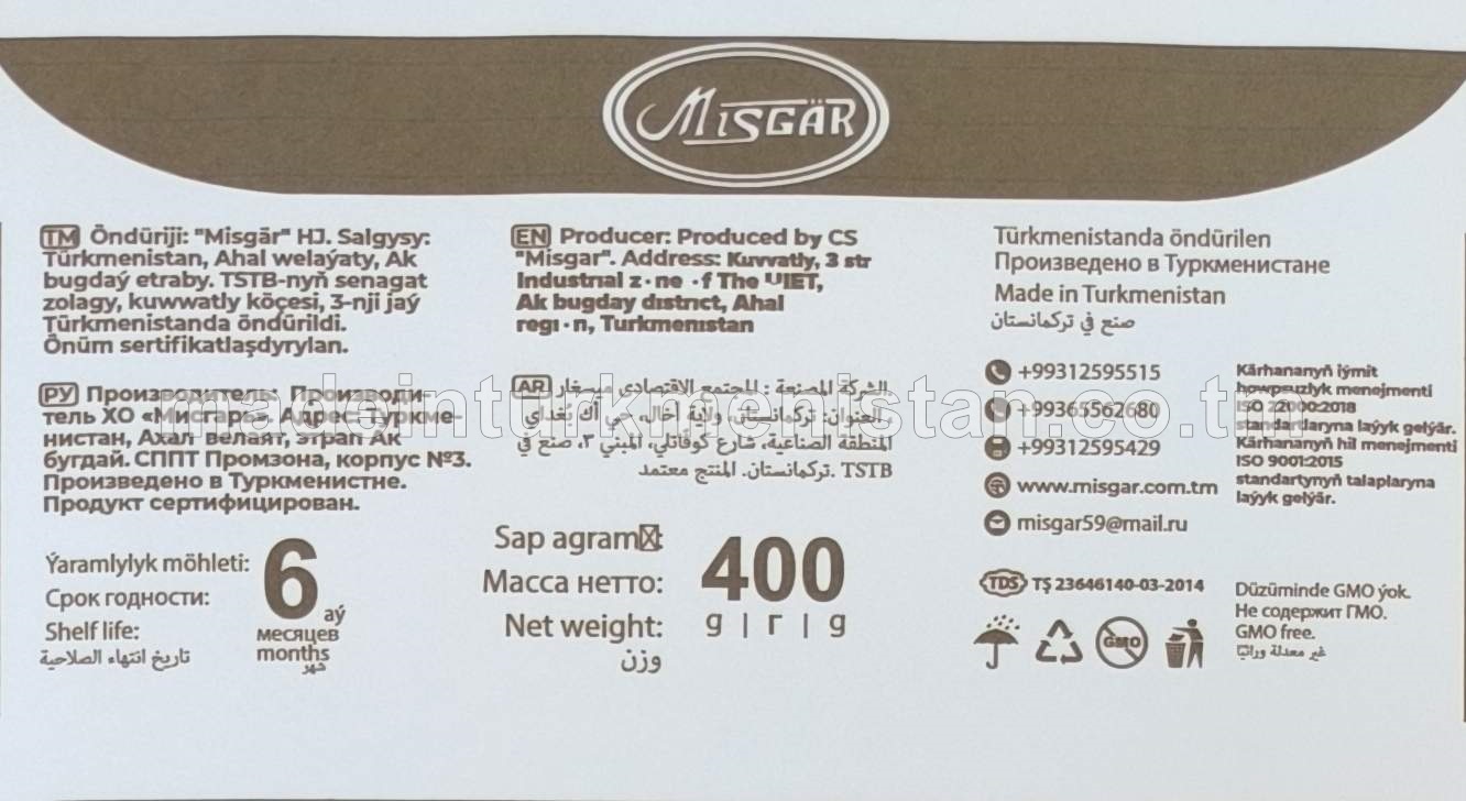 "Dostluk" kakao huruşly şekerli köke