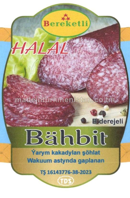 "Bähbit" ýarym kakadylan şöhlat, B derejeli