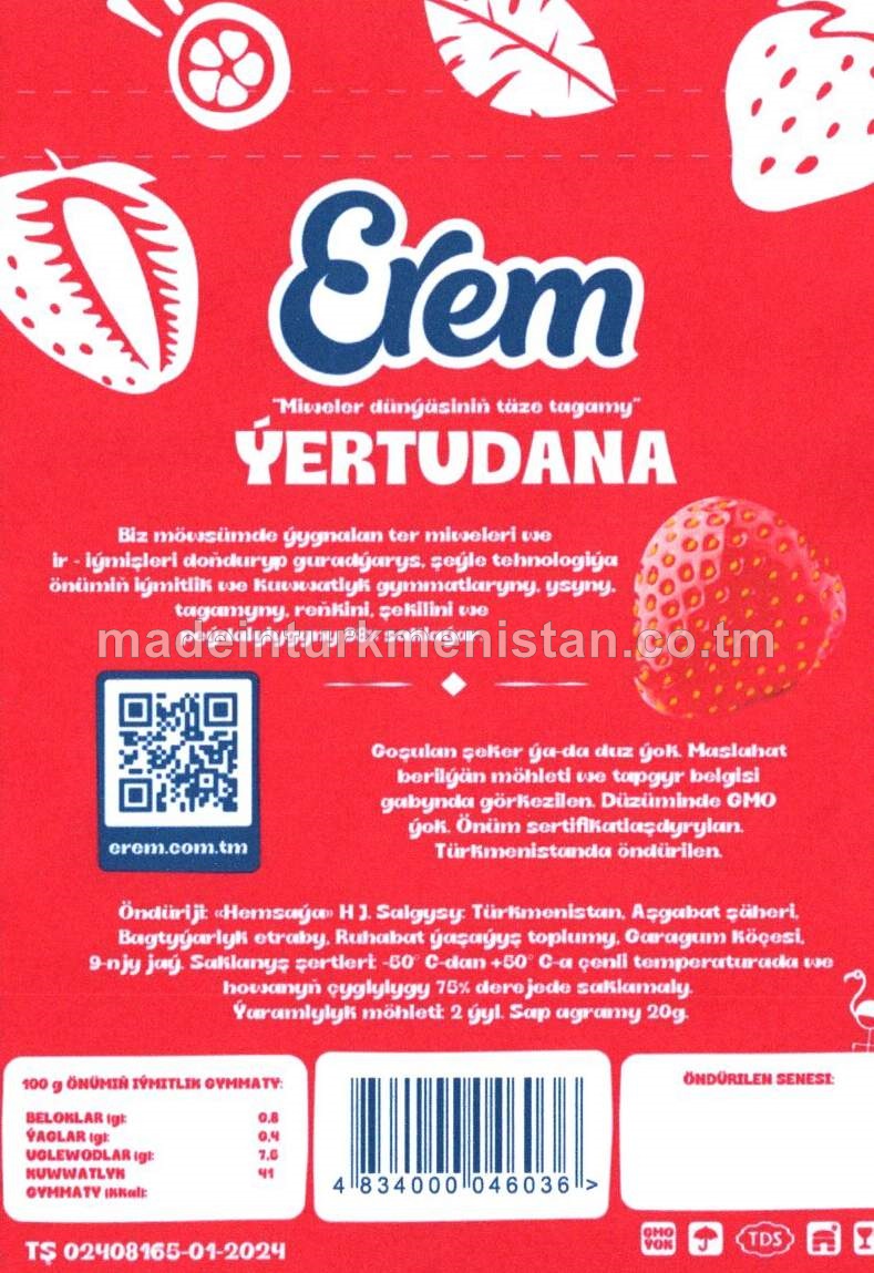 Sublimirlenen ýertudana