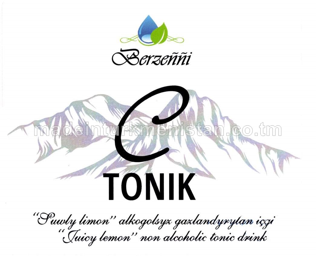 "Suwly limon" tonik alkogolsyz gazlandyrylan içgi