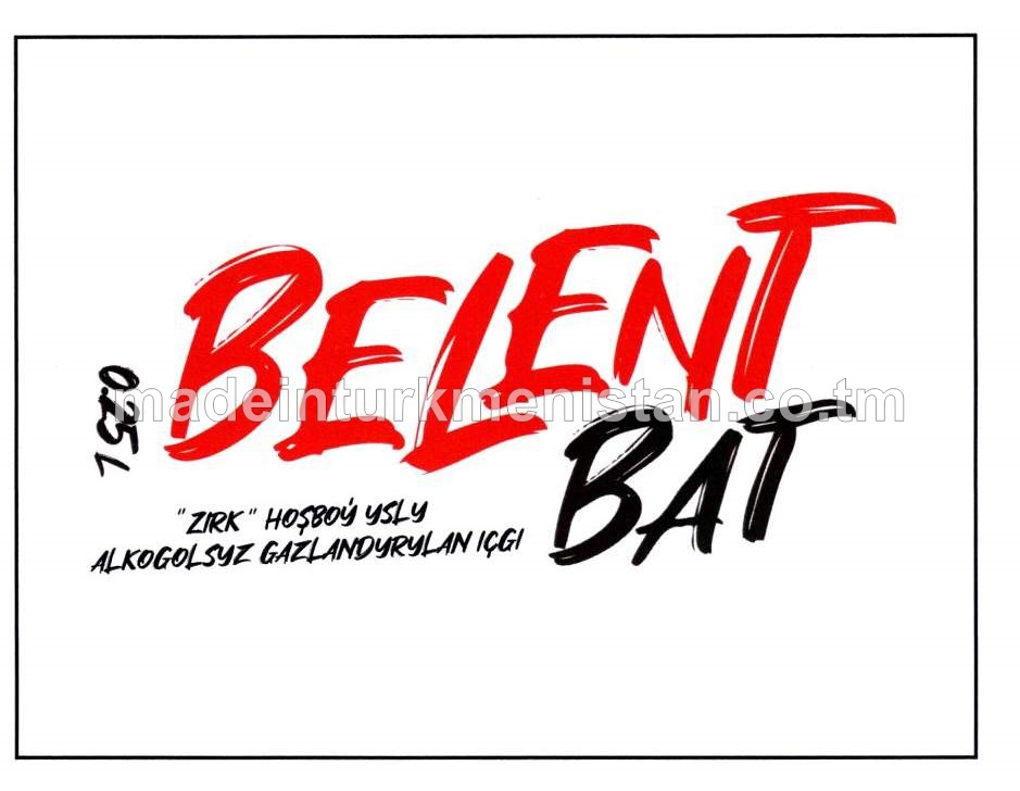 "Belent Bat" zirk hoşboý ysly alkogolsyz gazlandyrylan içgi