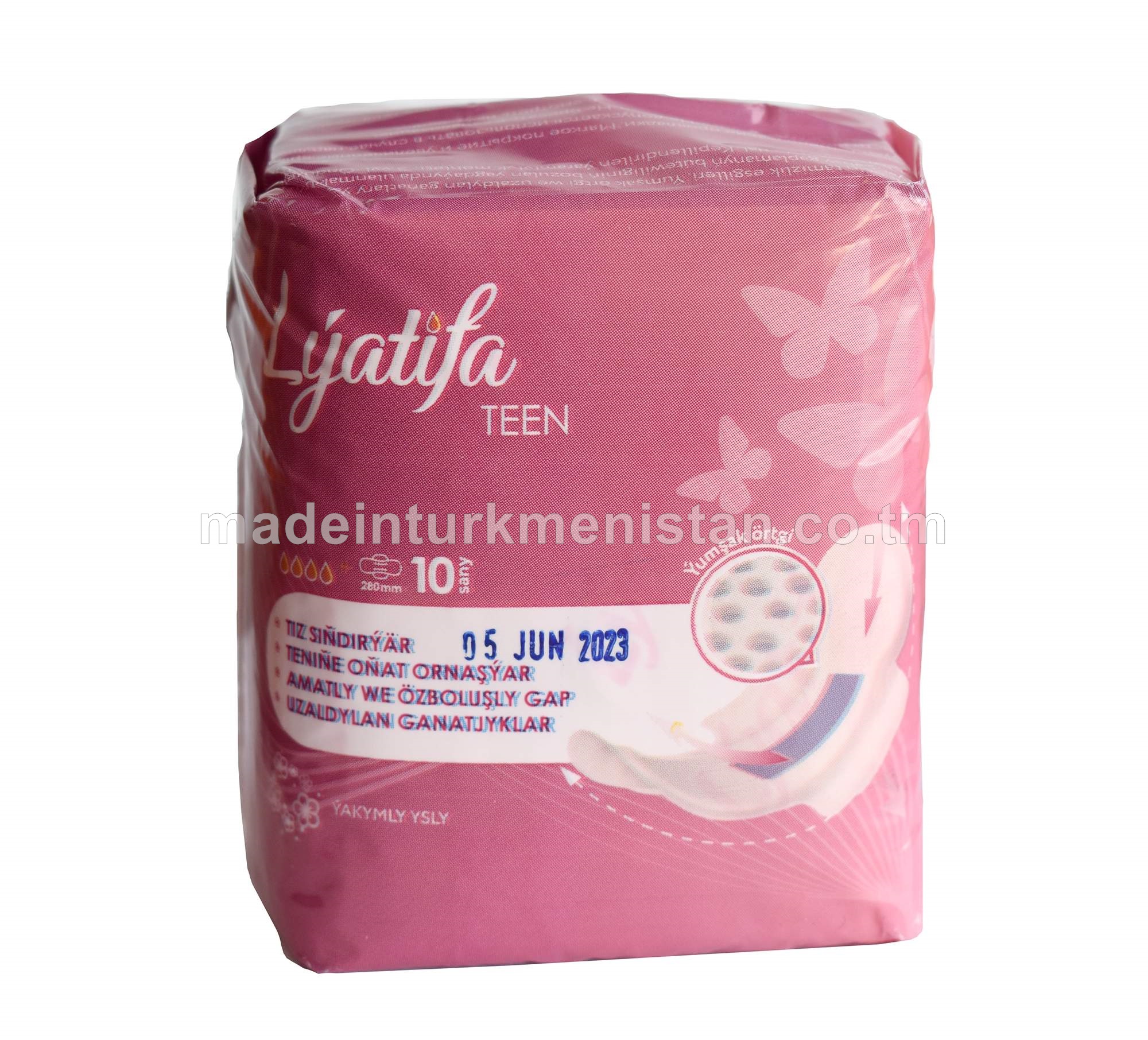 Zenanlar üçin tämizlik esgilleri (TEEN). Art:TUP-280