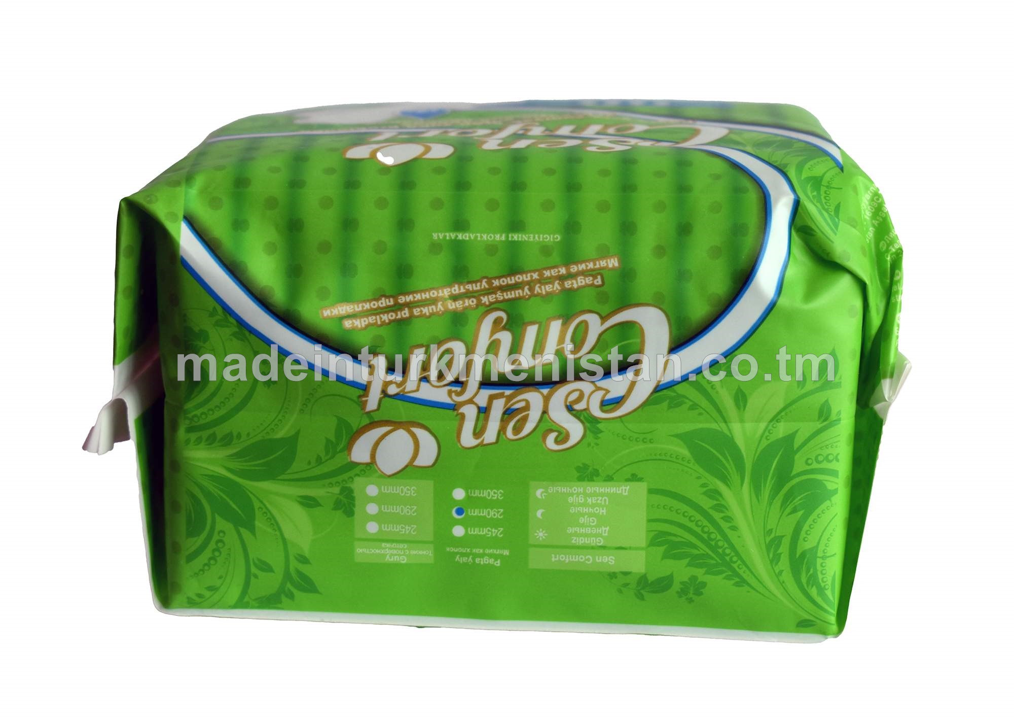 Pagta ýaly ýumşak örän ýuka prokladka 290mm