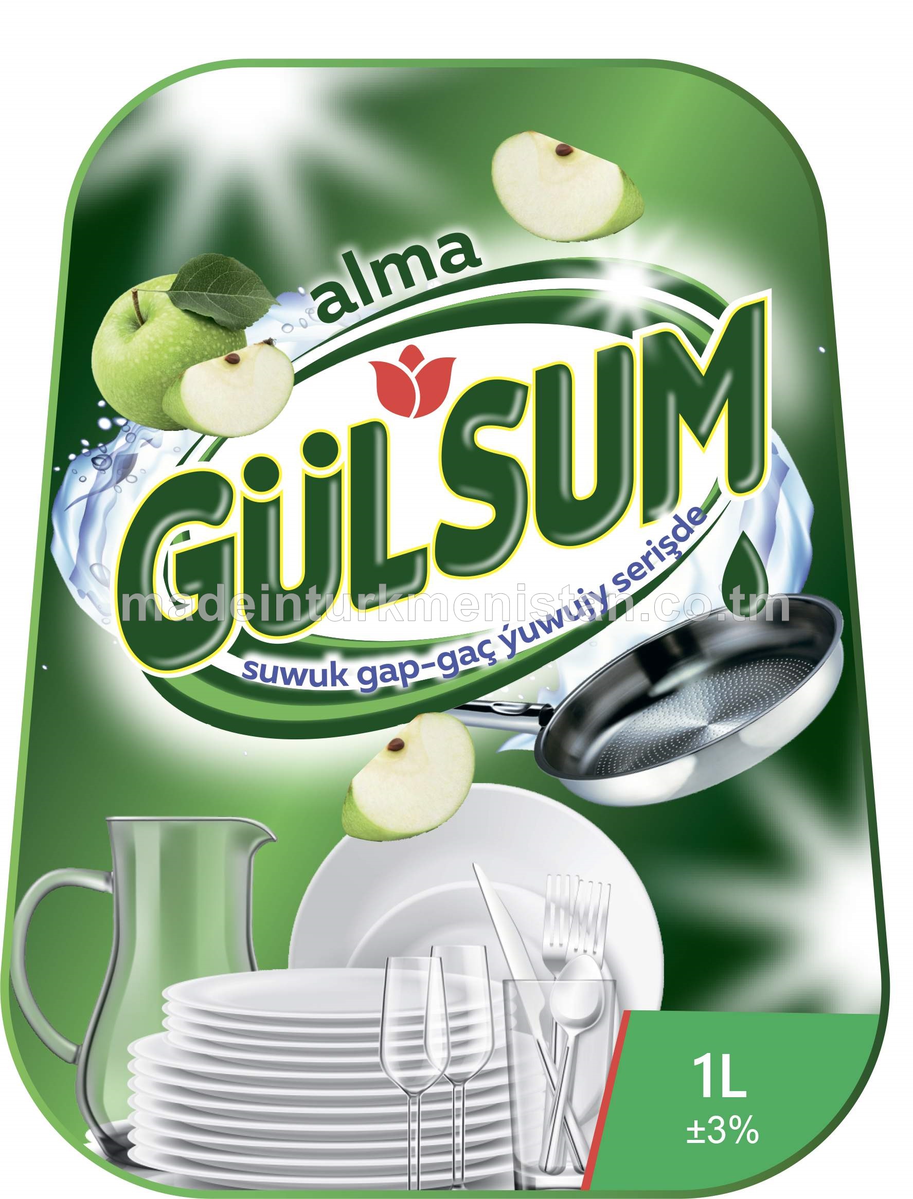 Suwuk gap-gaç ýuwujy serişde, alma