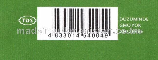 Iri ýaprakly 95 Hytaý gök çaýy 190 gram