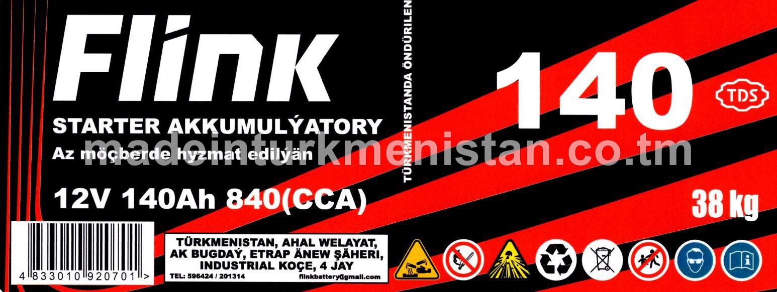 Akkumulýator 12V 140Ah 840 (CCA)