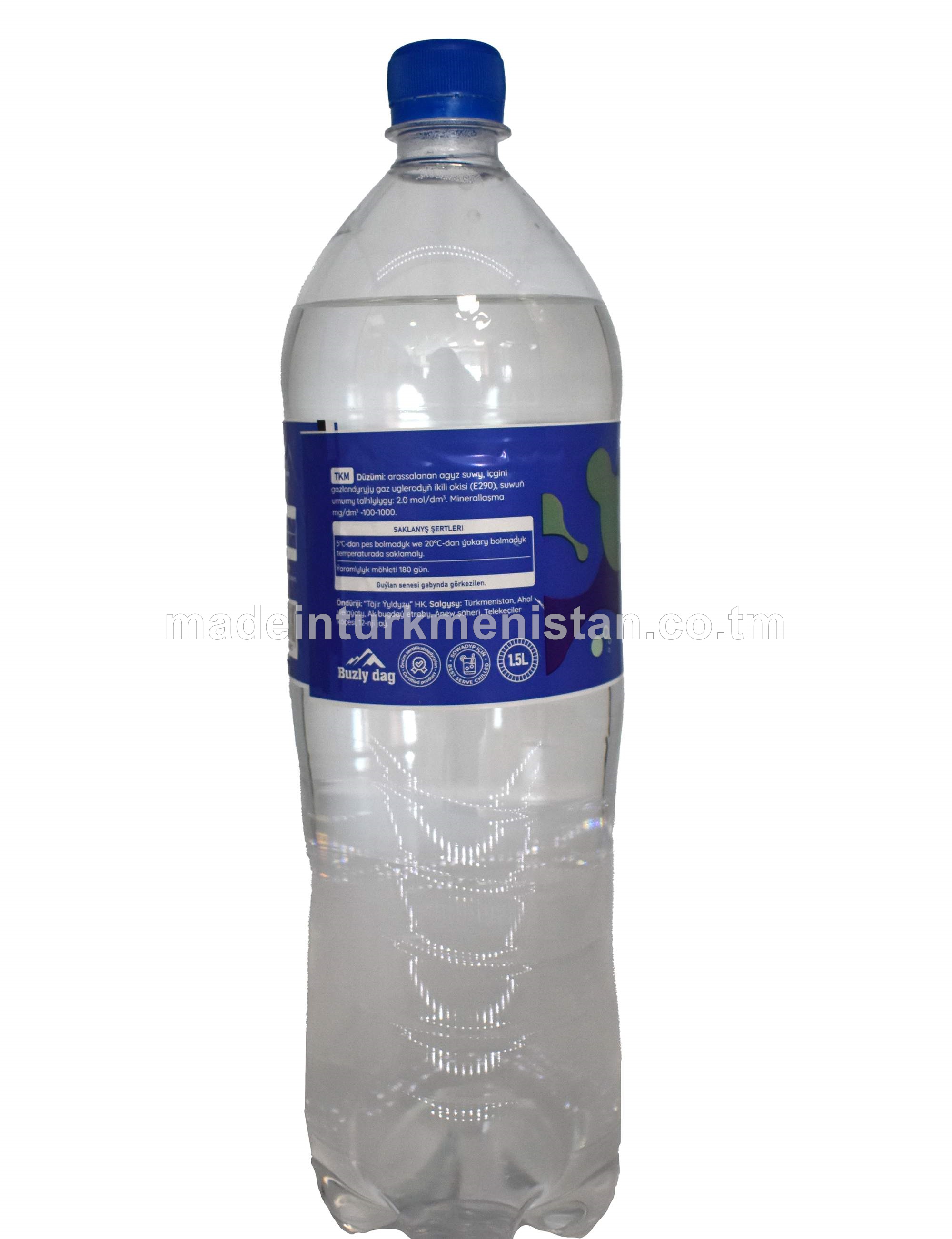 Güýçli gazlandyrylan agyz suwy