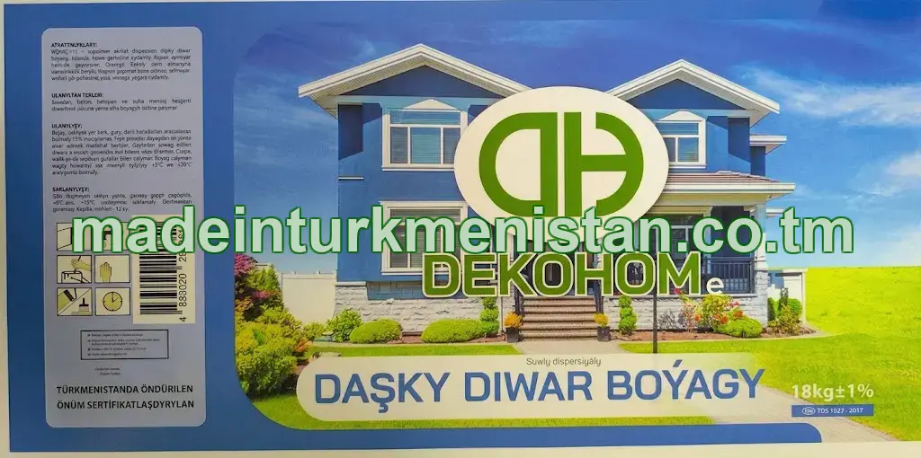 Suwly dispersiýaly daşky diwar boýagy WD-AK-111