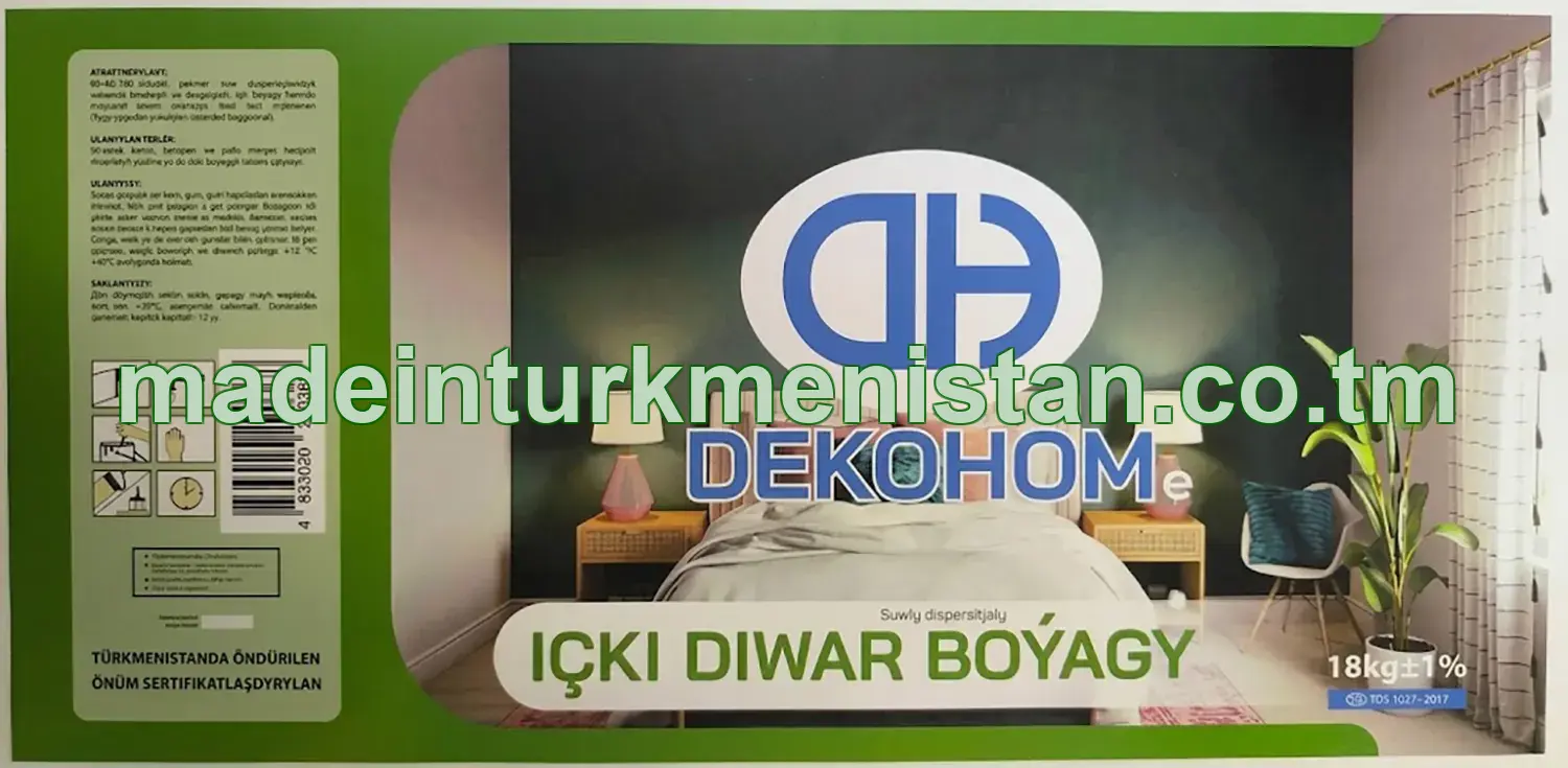 Suwly dispersiýaly içki diwar boýagy WD-KÇ-183