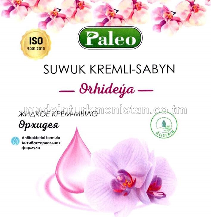 Suwuk kremli-sabyn "Orhideýa". Antibakterial formula