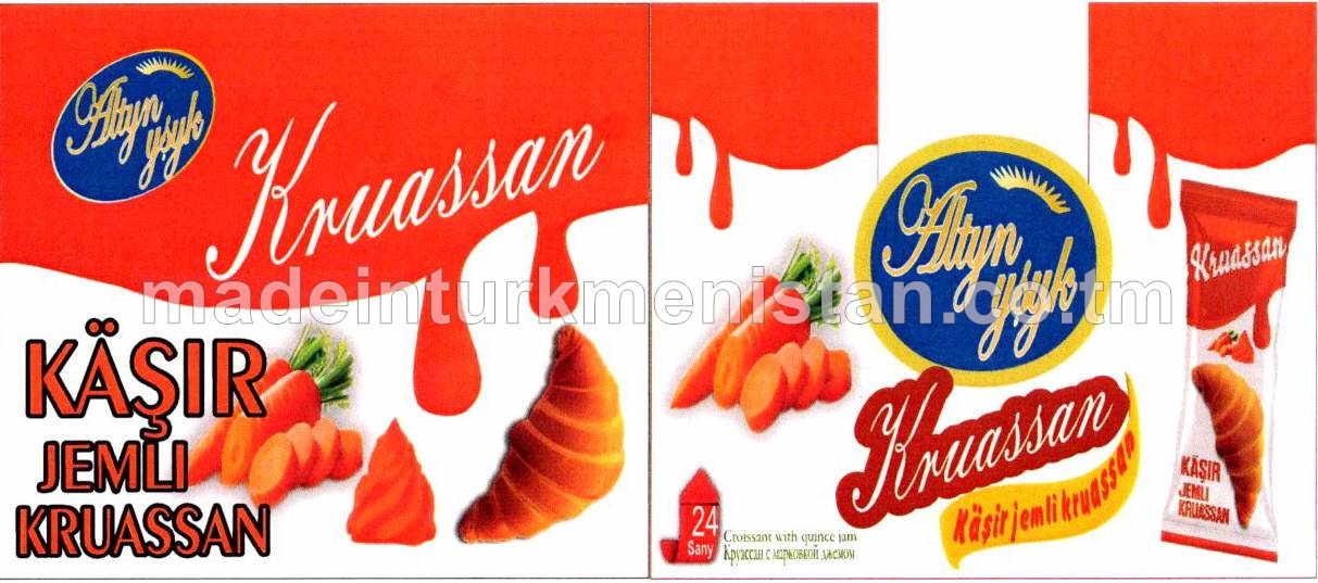 Käşir jemli kruassan (24 sany x 50 g)