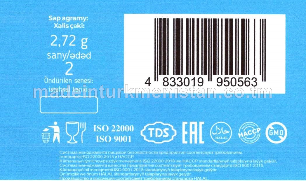 Ekwalipt ýakymly ysly sakgyç (2sany)