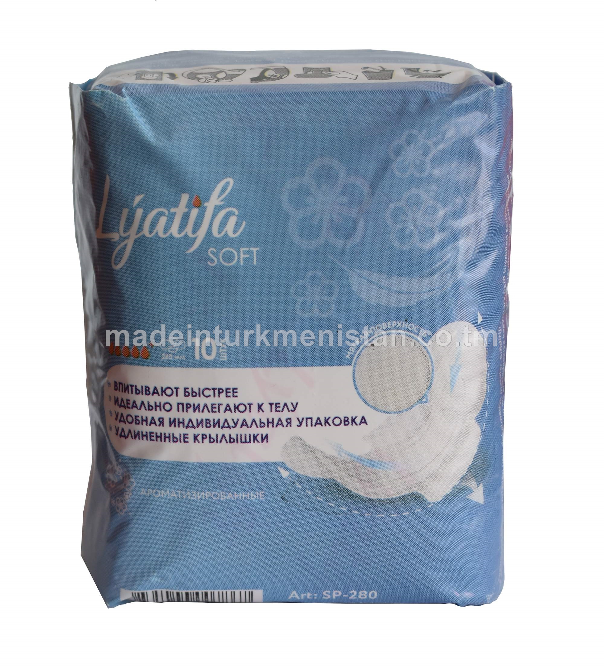 Zenanlar üçin tämizlik esgilleri (SOFT). Art:SP-280