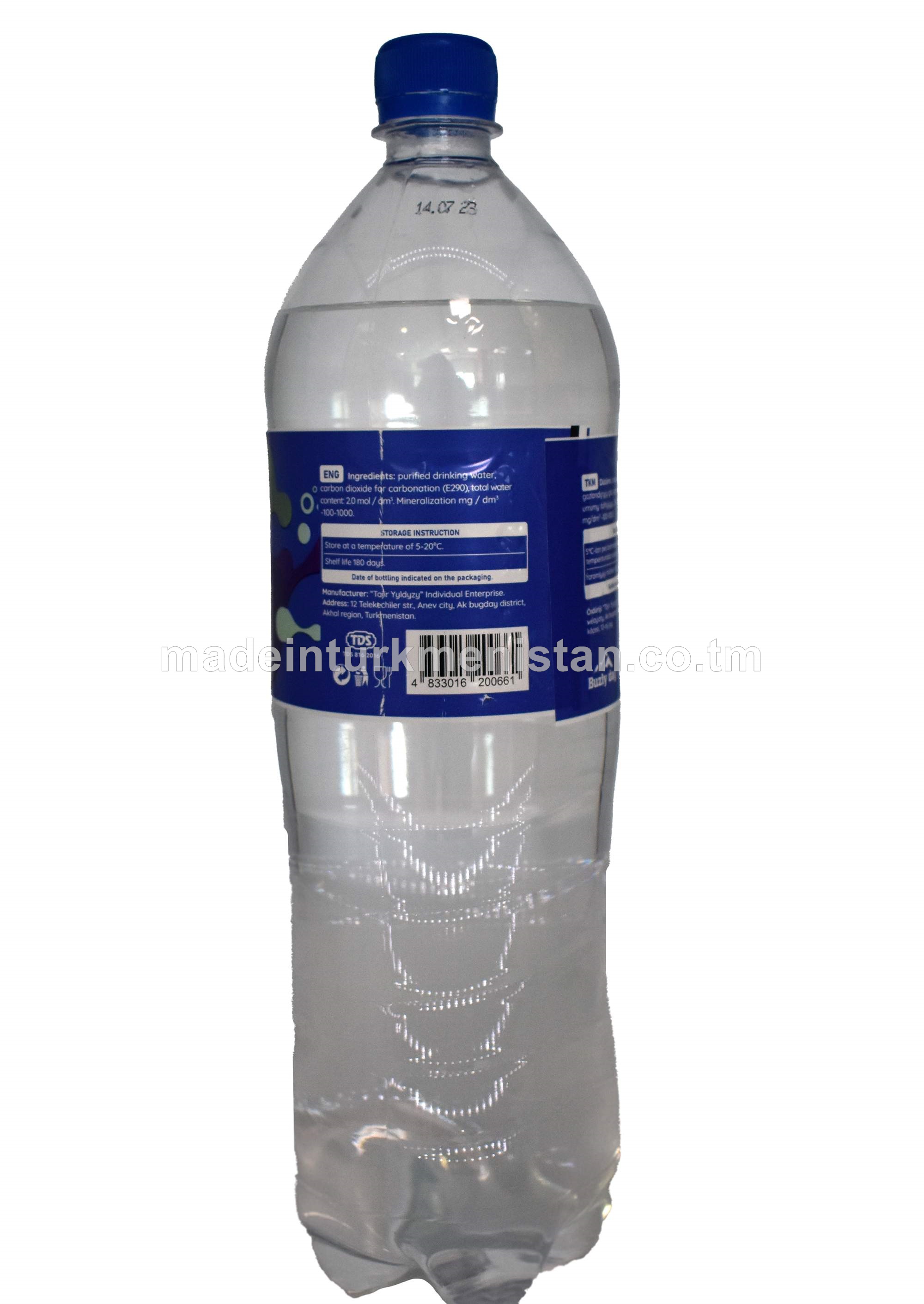 Güýçli gazlandyrylan agyz suwy