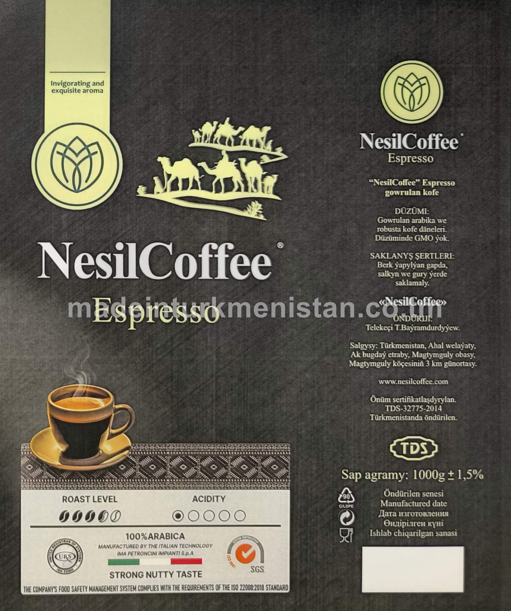 "NesilCoffee" Roasted coffee beans Espresso
