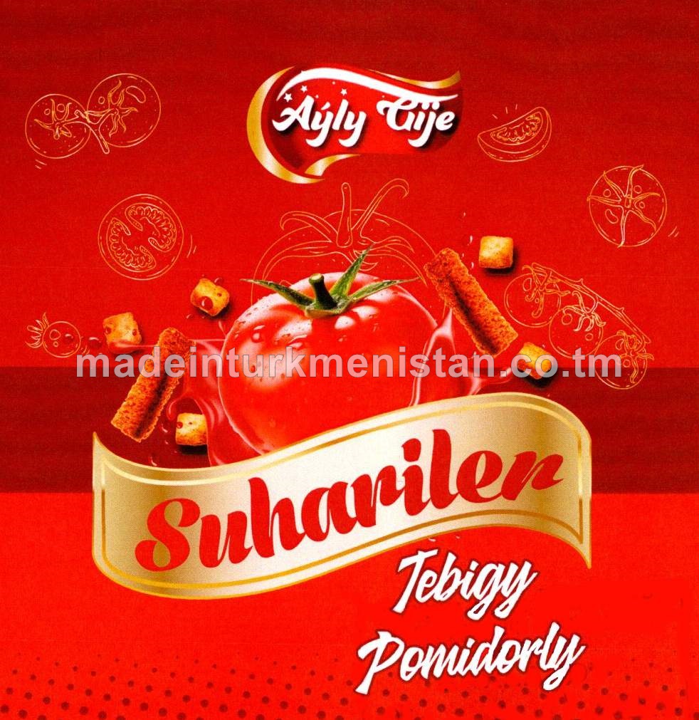 Tebigy pomidorly guradylan çörek bölejikleri