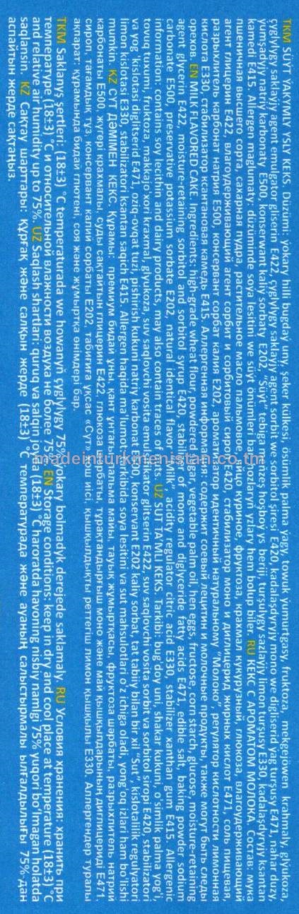 "Aýyjyk bears" süyt ýakymly ysly keks