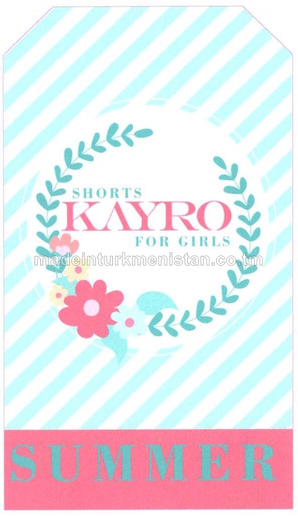 Kiçi mekdep ýaşly gyzlaryň trikotaž matadan şortyusy. Modeli: Ş3000, artikul: 1, ölçegi: 36