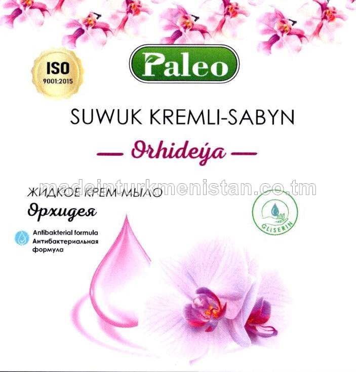 Suwuk kremli-sabyn "Orhideýa". Antibakterial formula