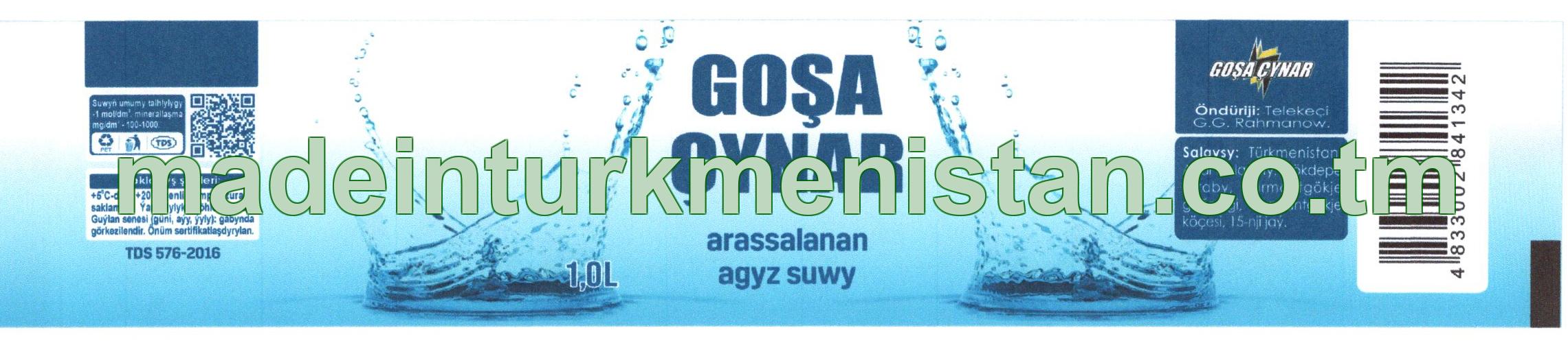 Arassalanan agyz suwy
