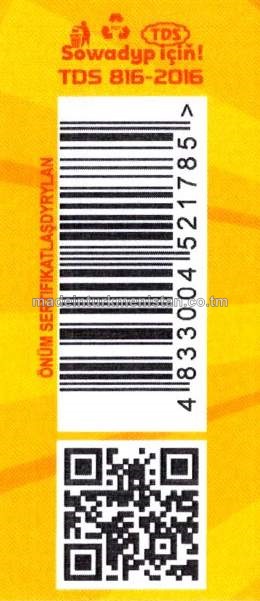 Pyrtykal alkogolsyz gazlandyrylan içgi