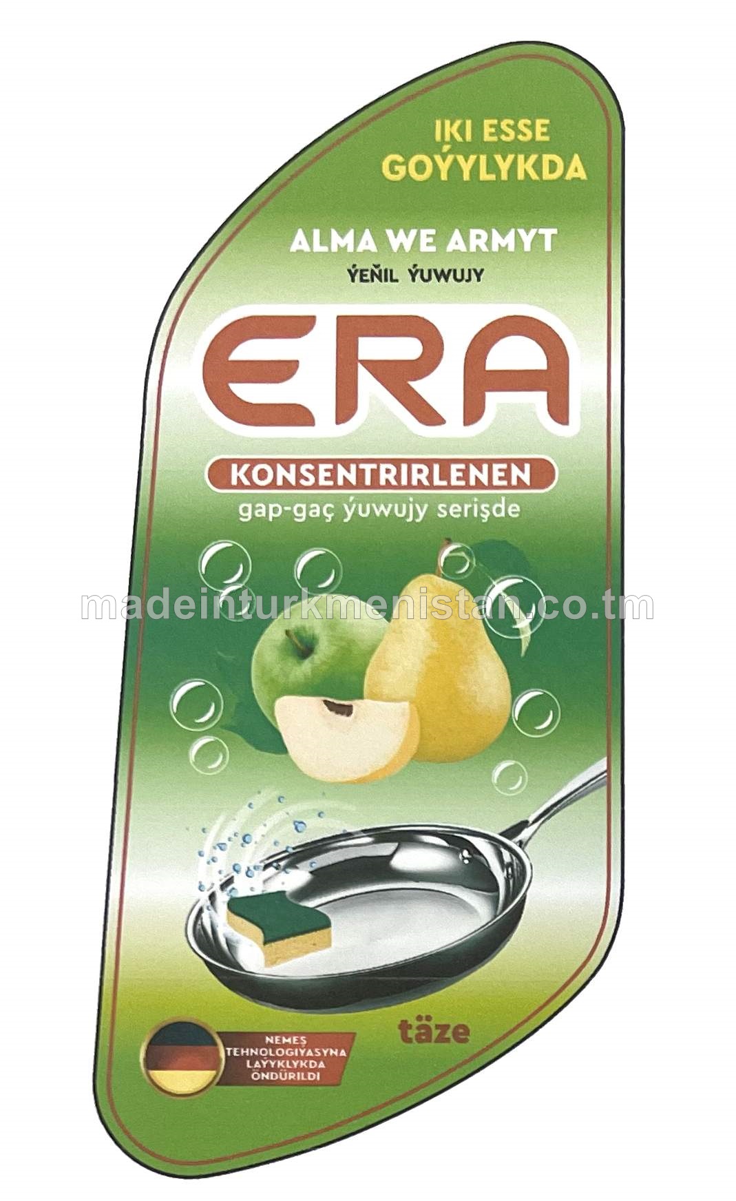 ERA gap-gaç ýuwujy serişde, alma we armyt