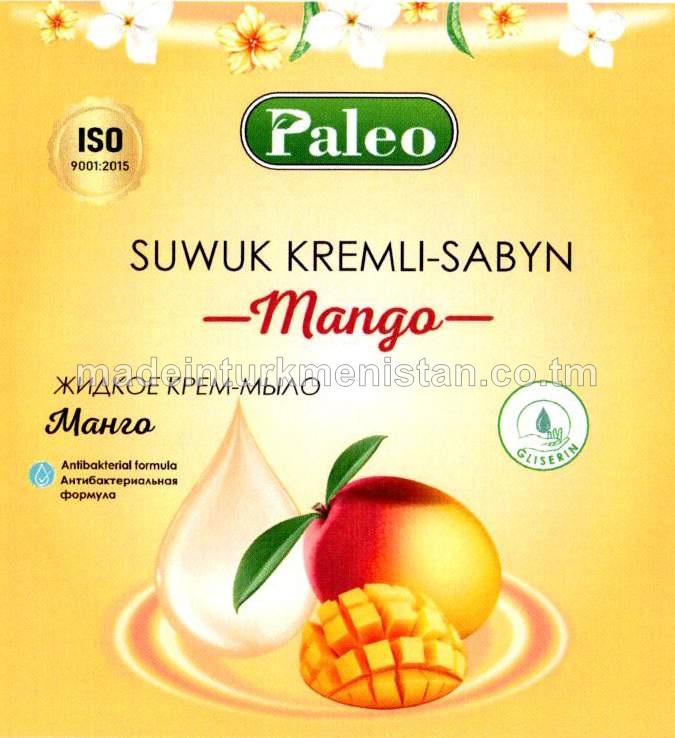 Suwuk kremli-sabyn "Mango". Antibakterial formula