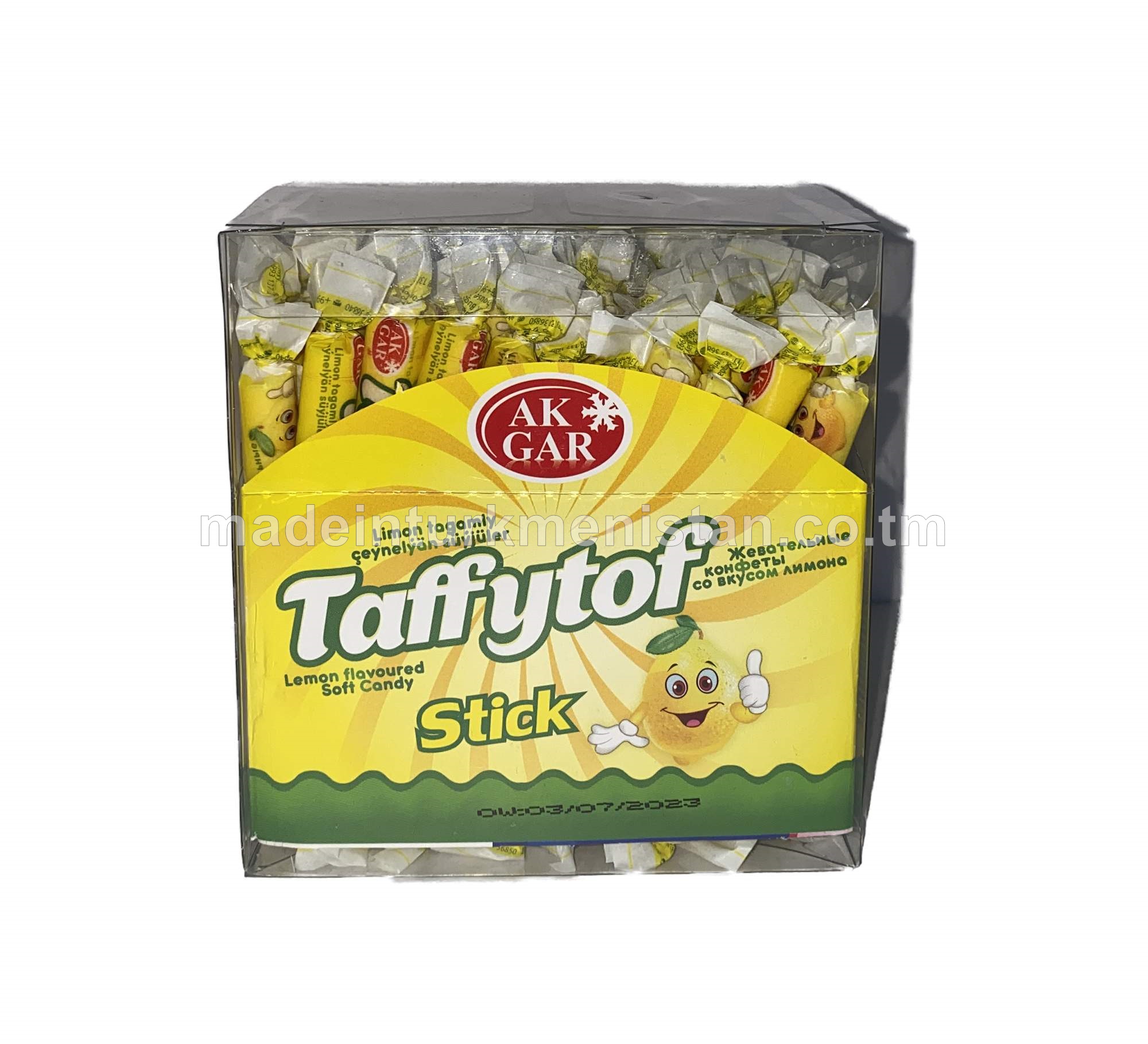 "Taffytof" limon tagamly çeýnelýän süýjüler