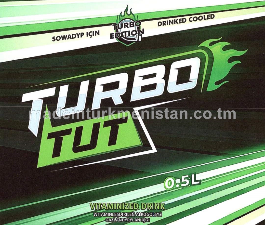 "Turbo Tut" zirk ananas alkagolsyz gazlandyrylan içgi witaminleşdirilen