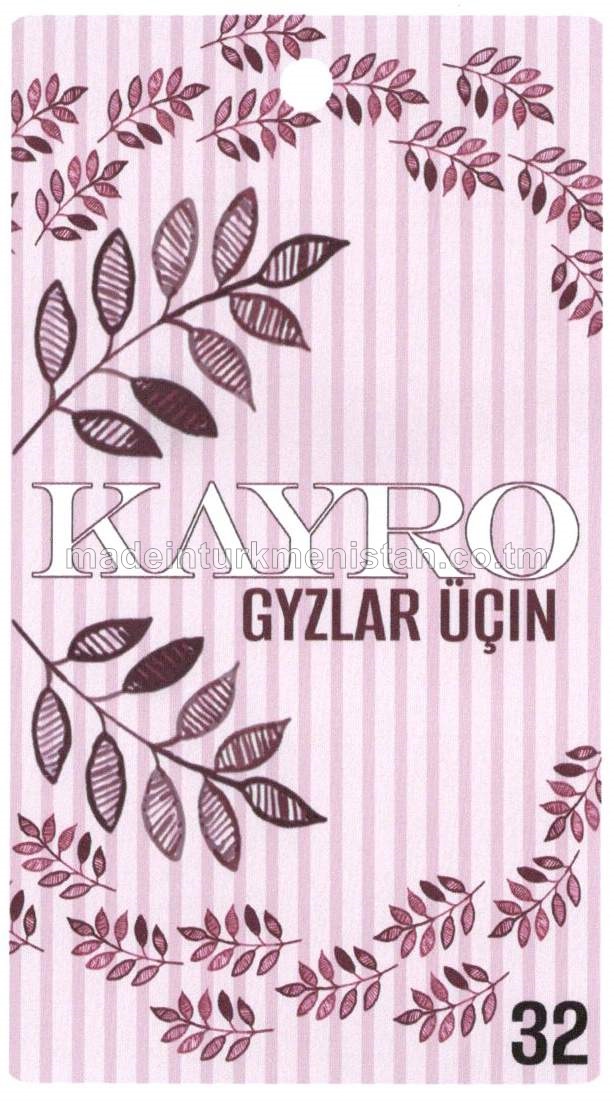 Mekdebe çenli ýaşly gyzlaryň trikotaž matadan trusysy. Model: T1000, artikul: 1, ölçegi: 32