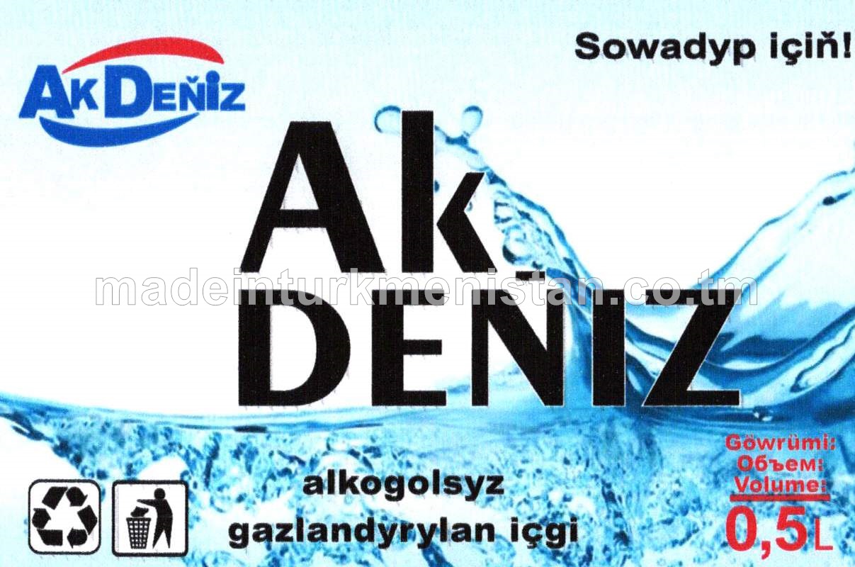 "Ak Deňiz" güýçli gazlandyrylan agyz suwy