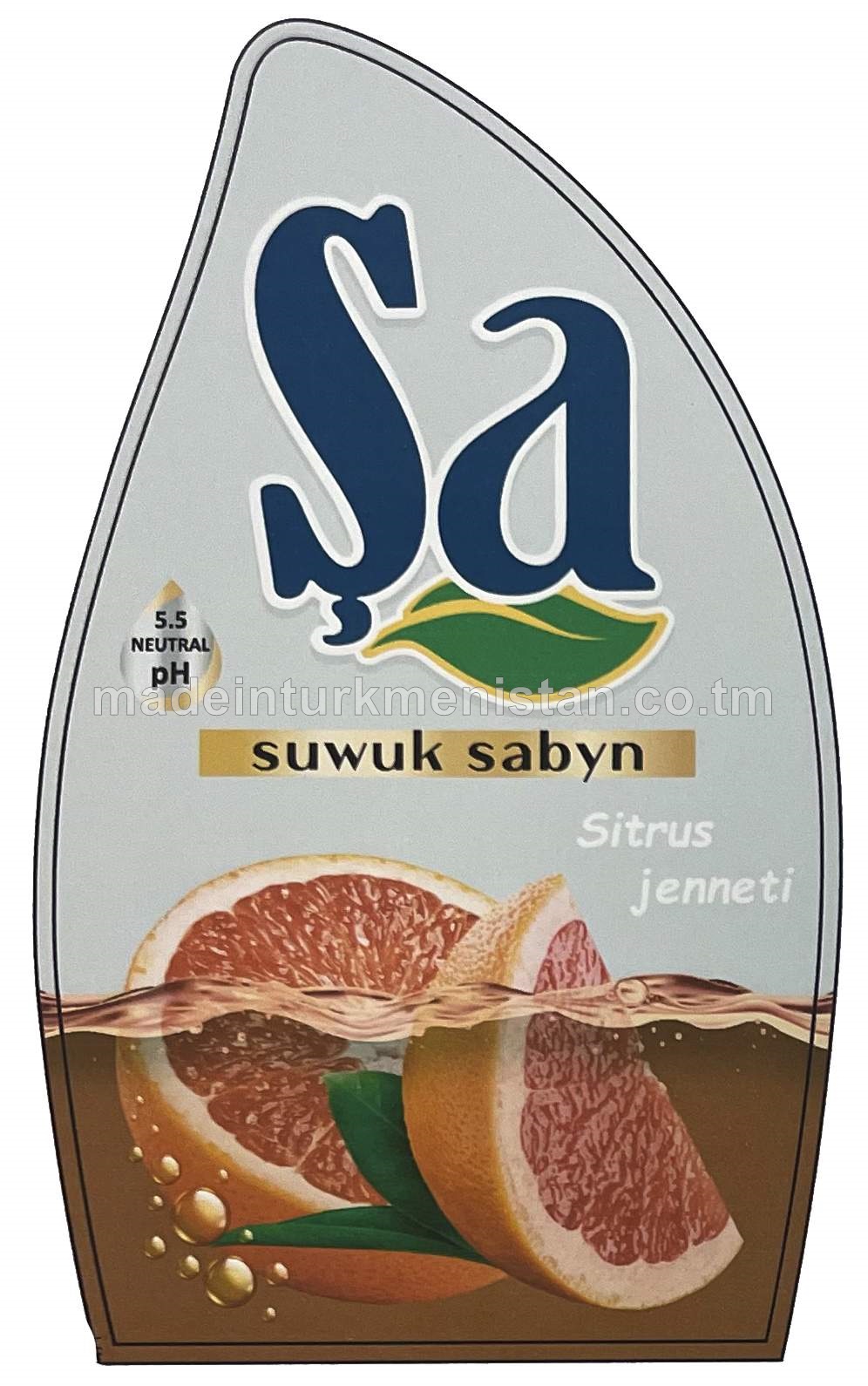 Şa suwuk sabyn, sitrus jenneti