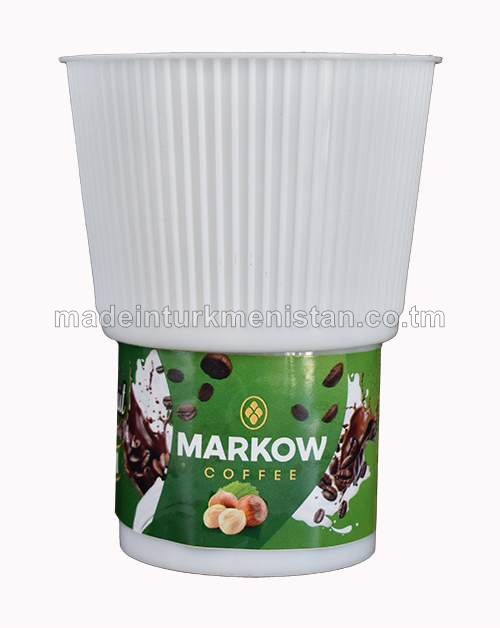 "Markow Coffee" 3-si 1-de funduk ýakymly ysly ereýän kofe içgisi