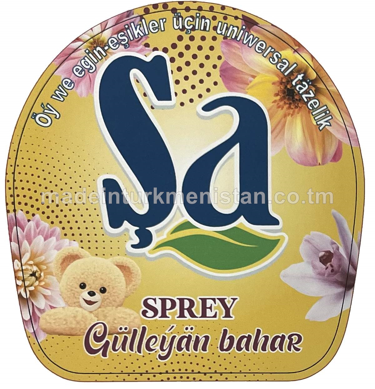 Şa ýakymly ys beriji serişde, gülleýän bahar