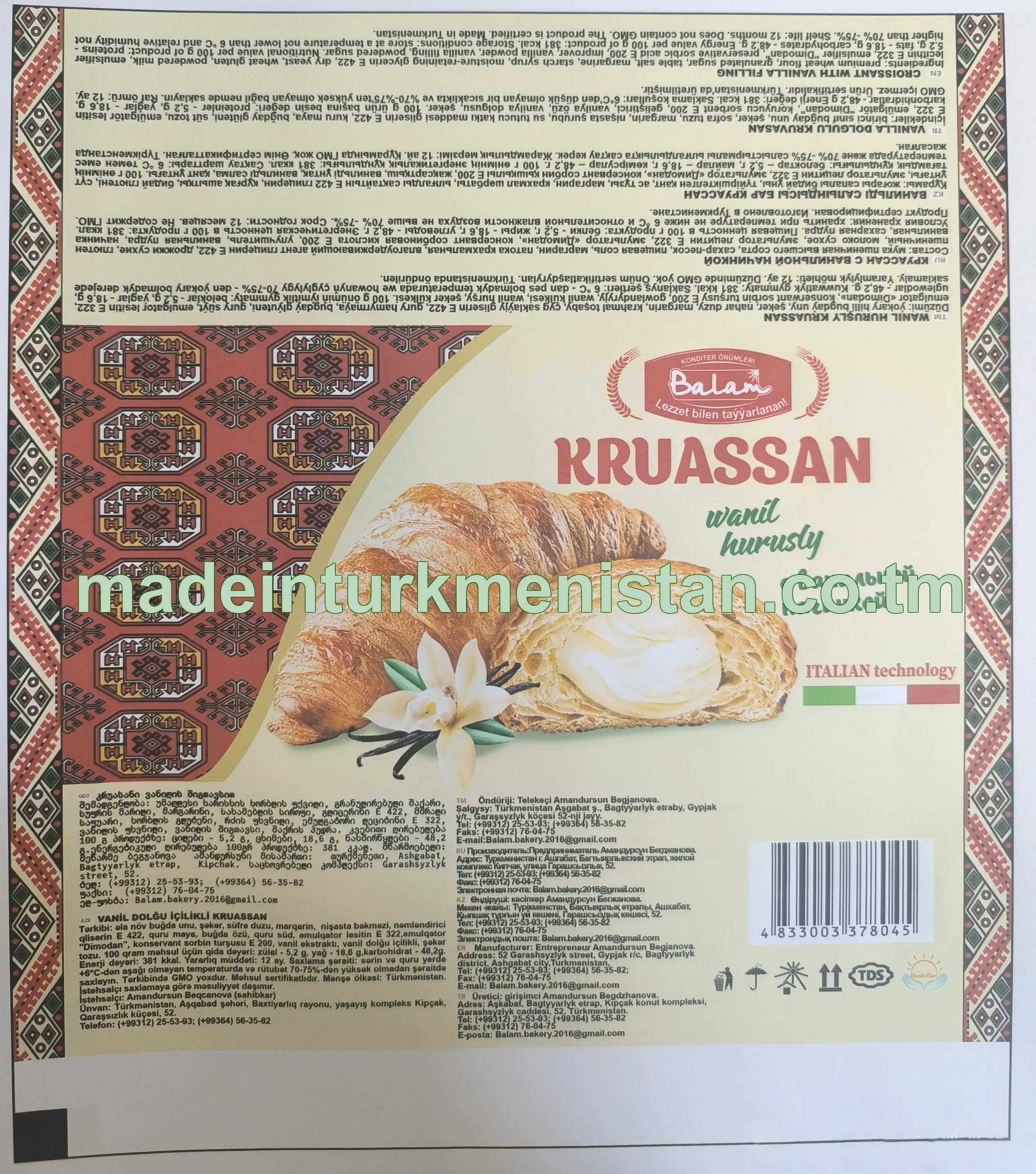 Wanil huruşy kruassan