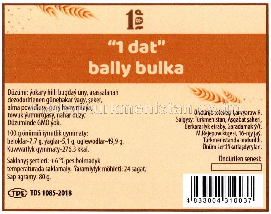 Bally bulkasy