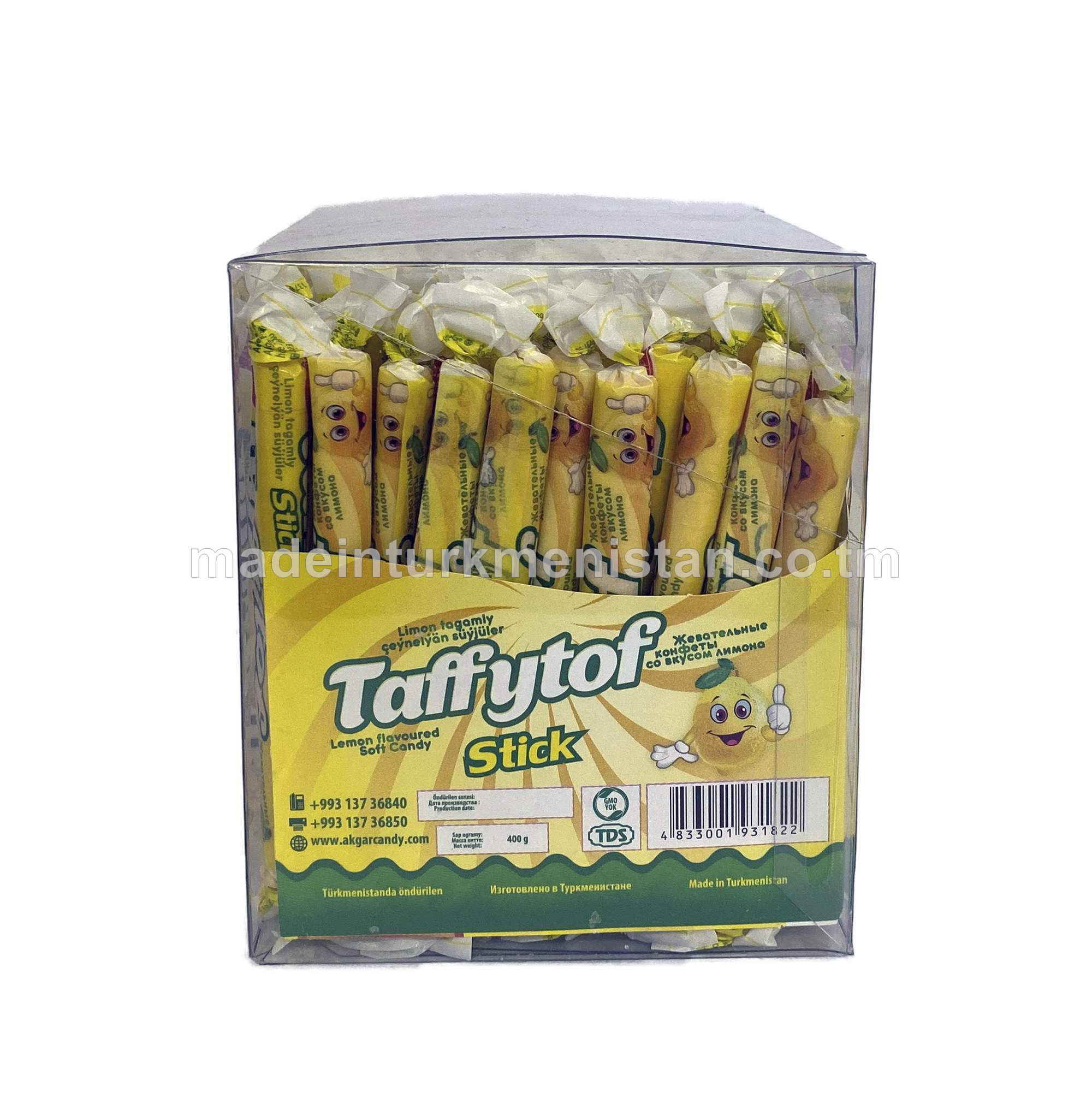 "Taffytof" limon tagamly çeýnelýän süýjüler