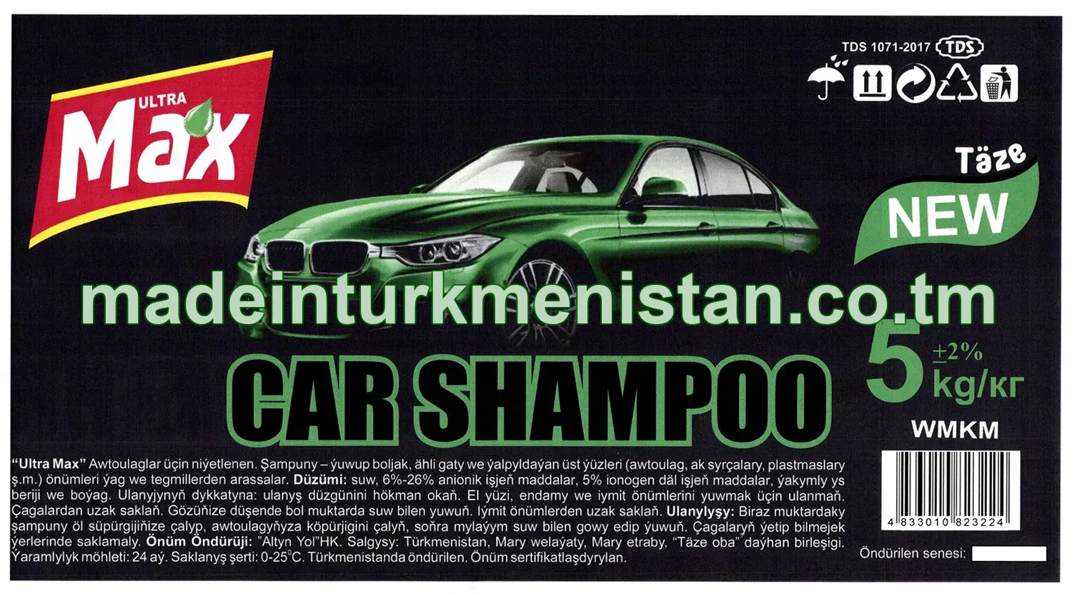 "Ultra Max" awto şampun