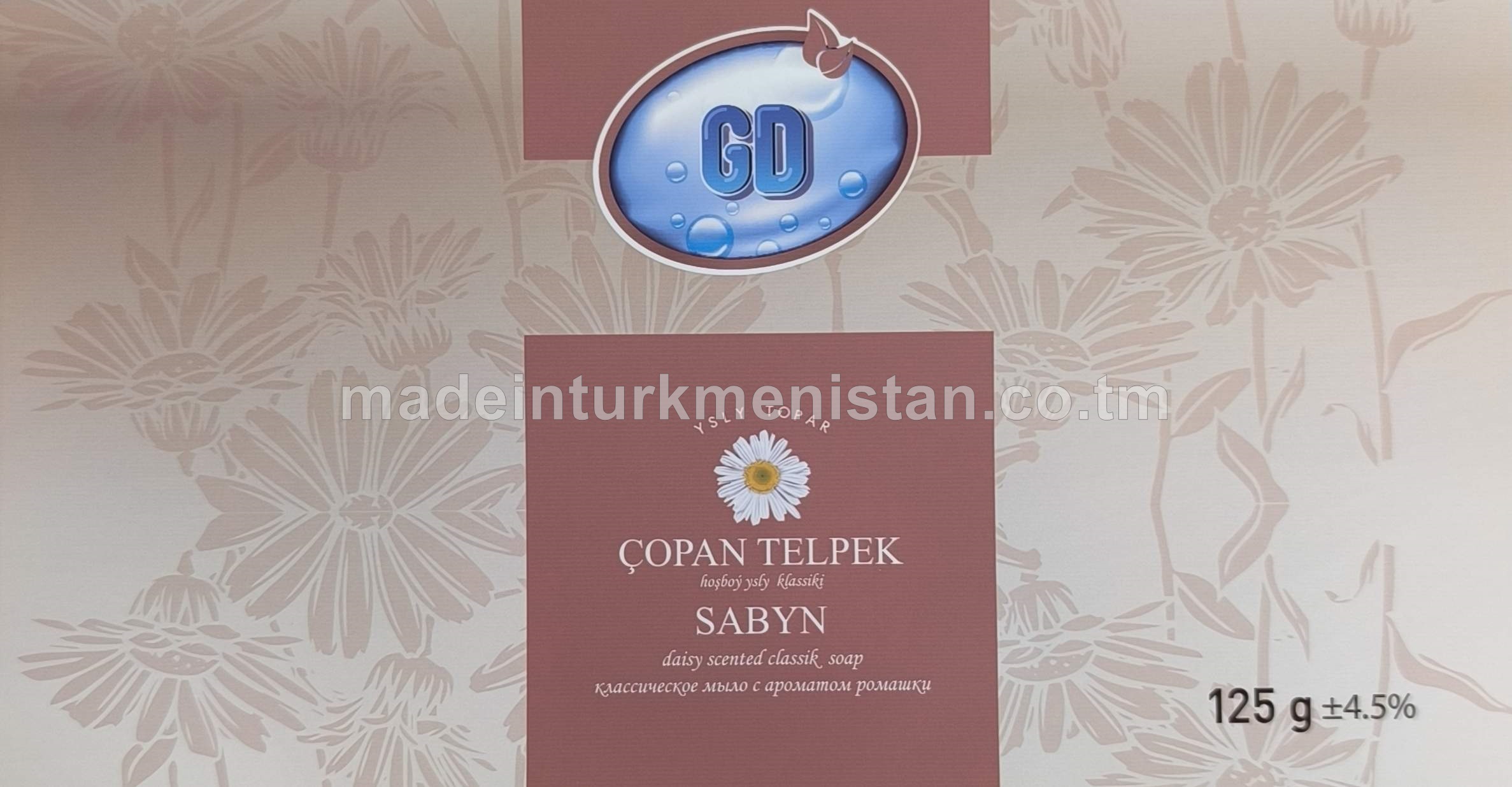 Çopan telpek hoşboý ysly klassiki sabyn