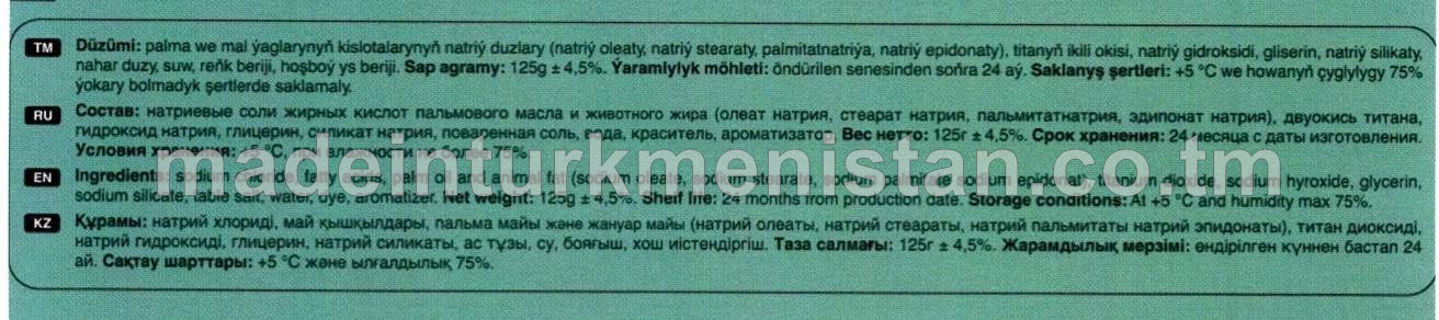 "WAWE OCEAN" gaty arak sabyny