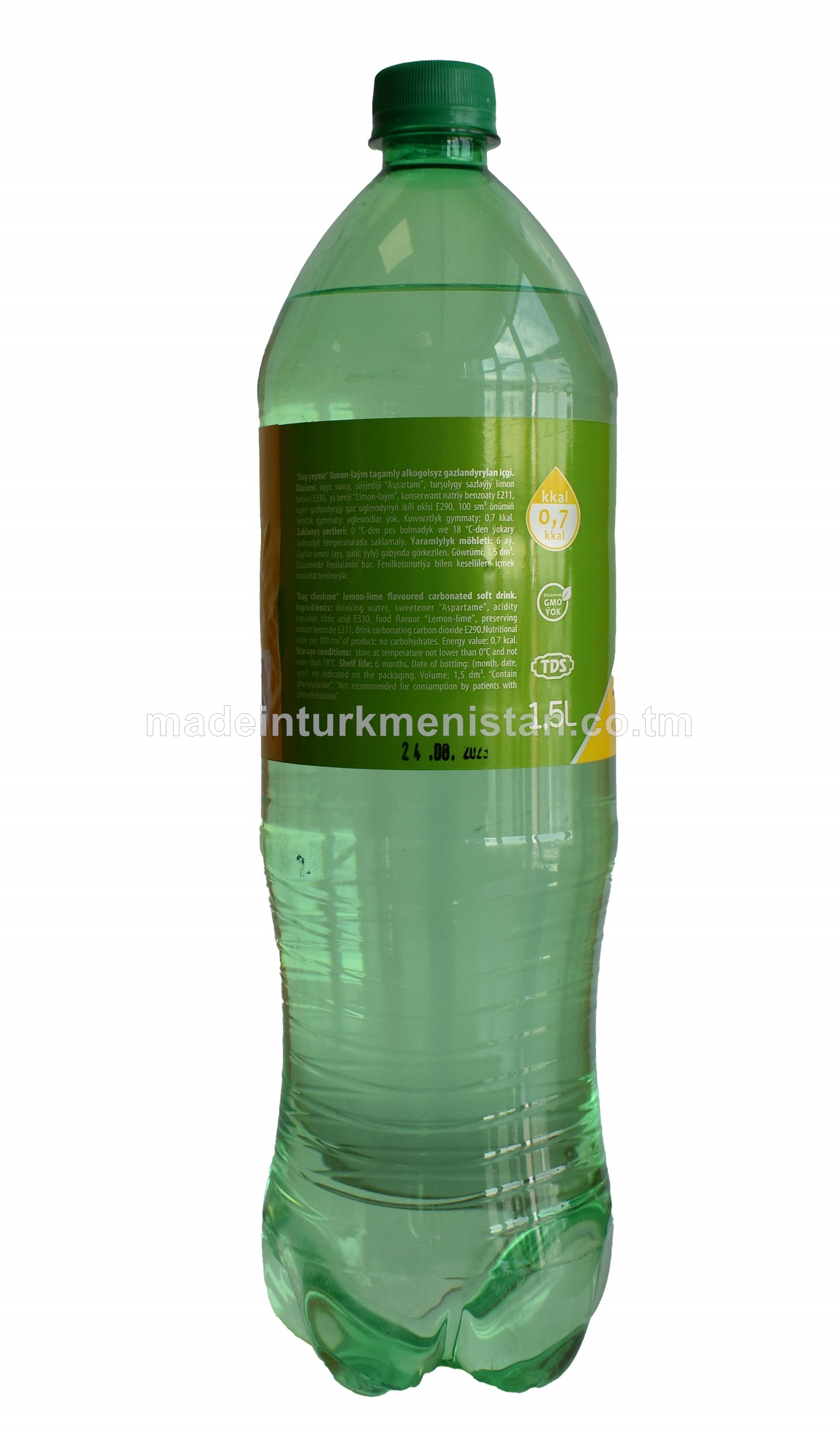 Limon-laým tagamly alkogolsyz gazlandyrylan içgi